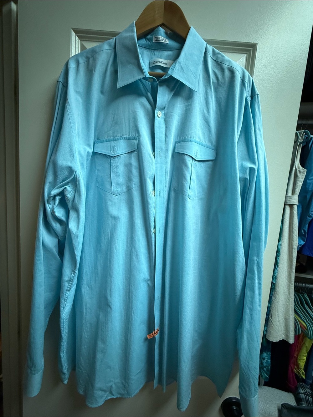 Calvin Klein Light Blue Men's Shirt